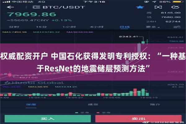 权威配资开户 中国石化获得发明专利授权：“一种基于ResNe