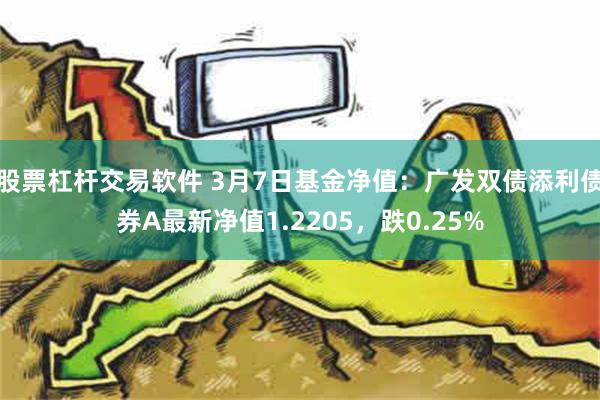 股票杠杆交易软件 3月7日基金净值：广发双债添利债券A最新净